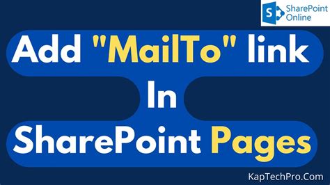 sharepoint button to send email|How to add a mailto link or button to modern sharepoint page.